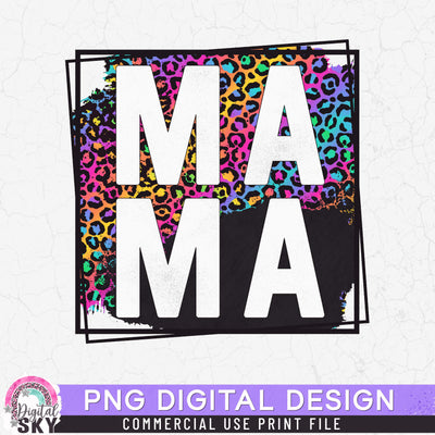 Leopard Mom Life Sublimation PNG Bundle