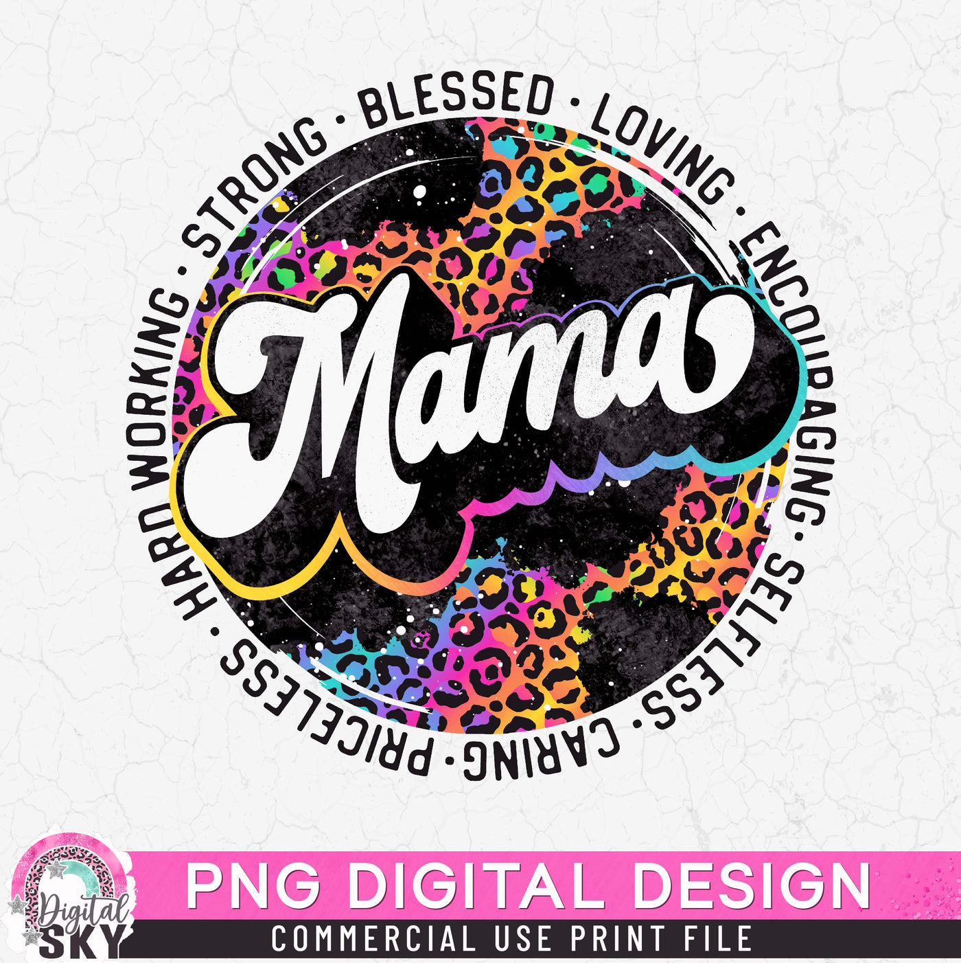 Leopard Mom Life Sublimation PNG Bundle