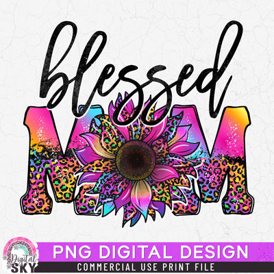Leopard Mom Life Sublimation PNG Bundle